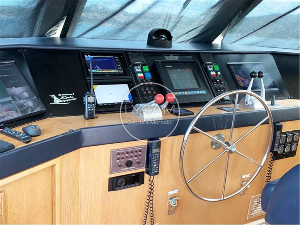 Hatteras 65 enclosed