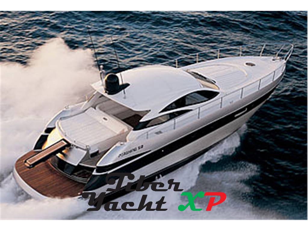 Pershing 50 - linea d'asse - barca in rimessaggi
