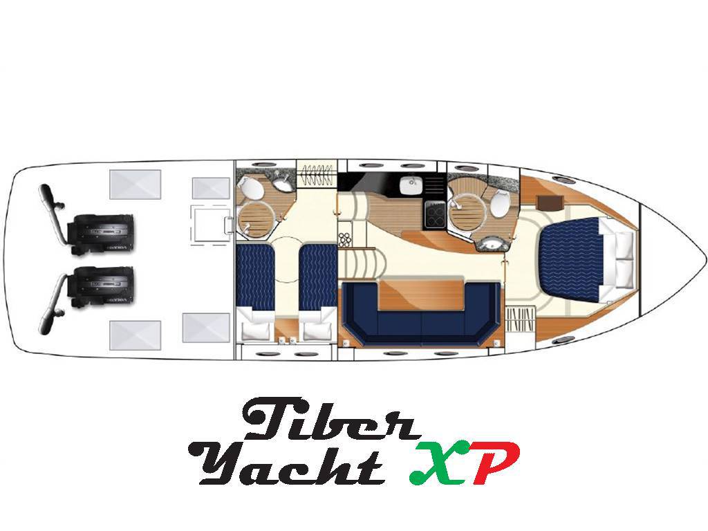 Princess V45 - barca in cantiere da noi
