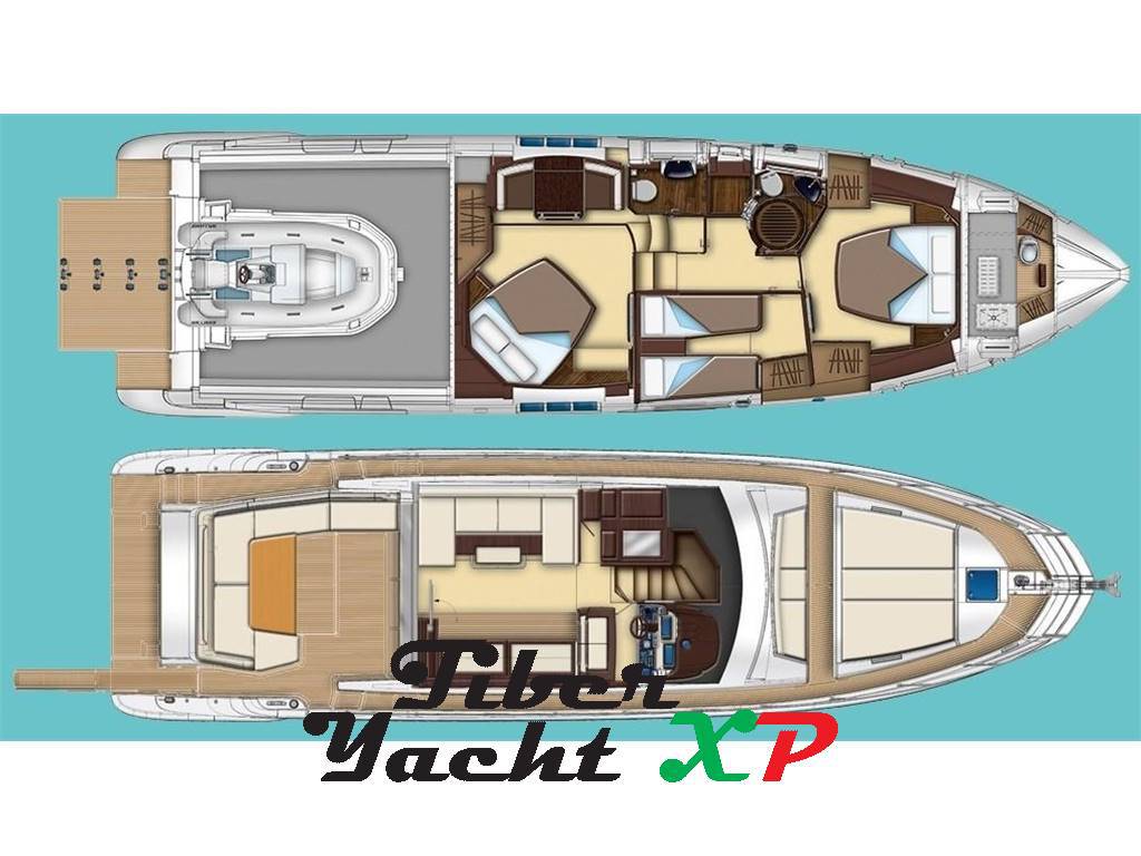 Azimut 55s hard top
