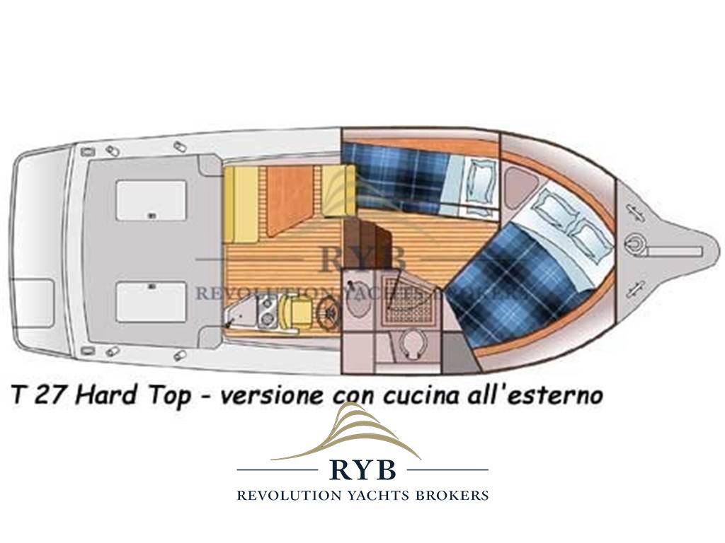 3b craft T 27 hard top