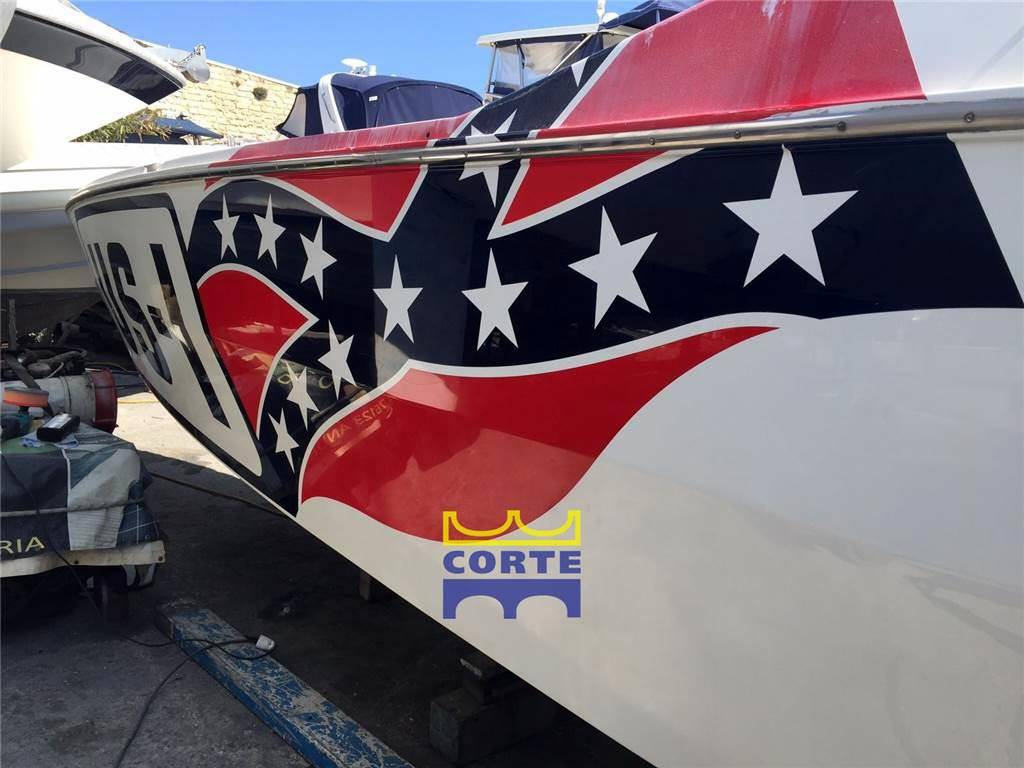 Cigarette r.t. 38' top gun